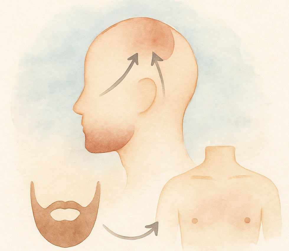 کاشت مو به روش BHT